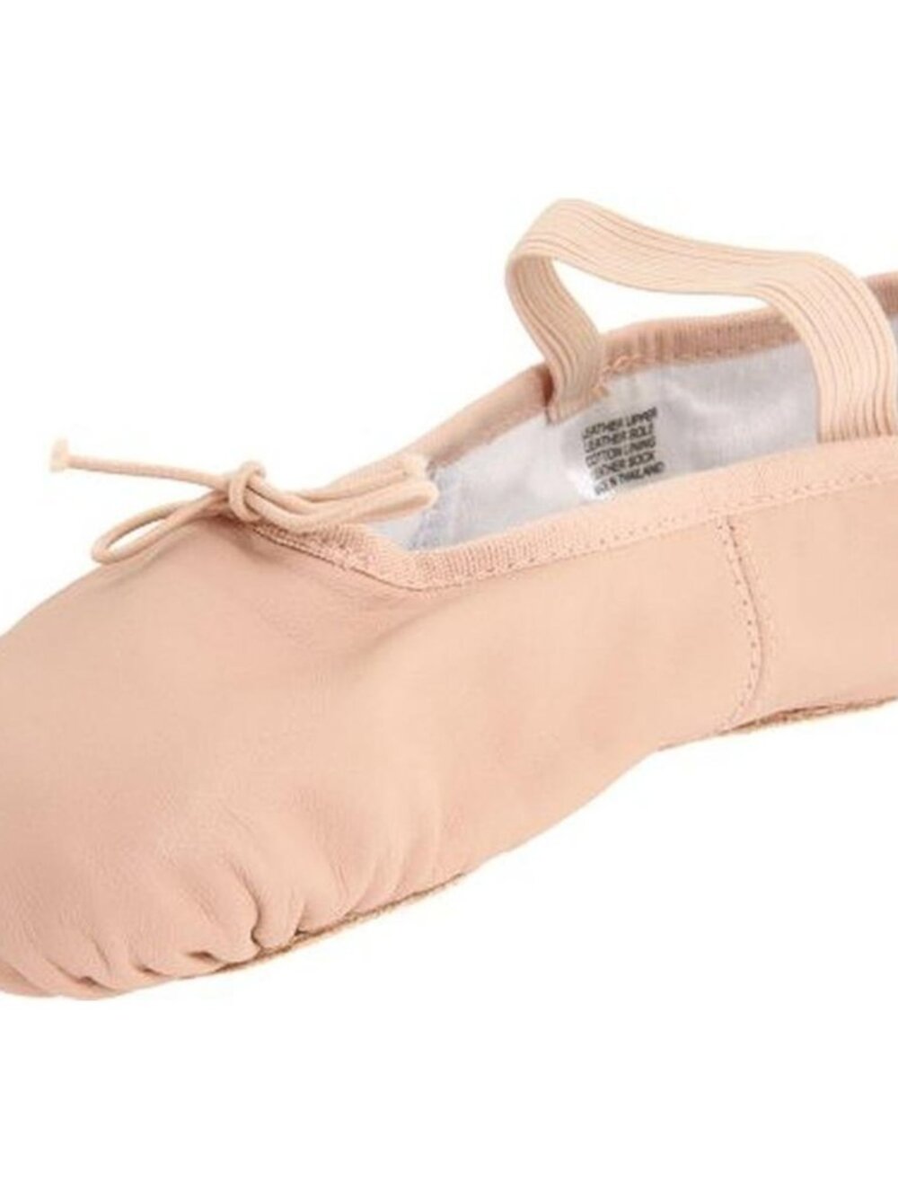 Womens Dansoft Leather Full Sole Ballet Slippers Dance Shoes Flats